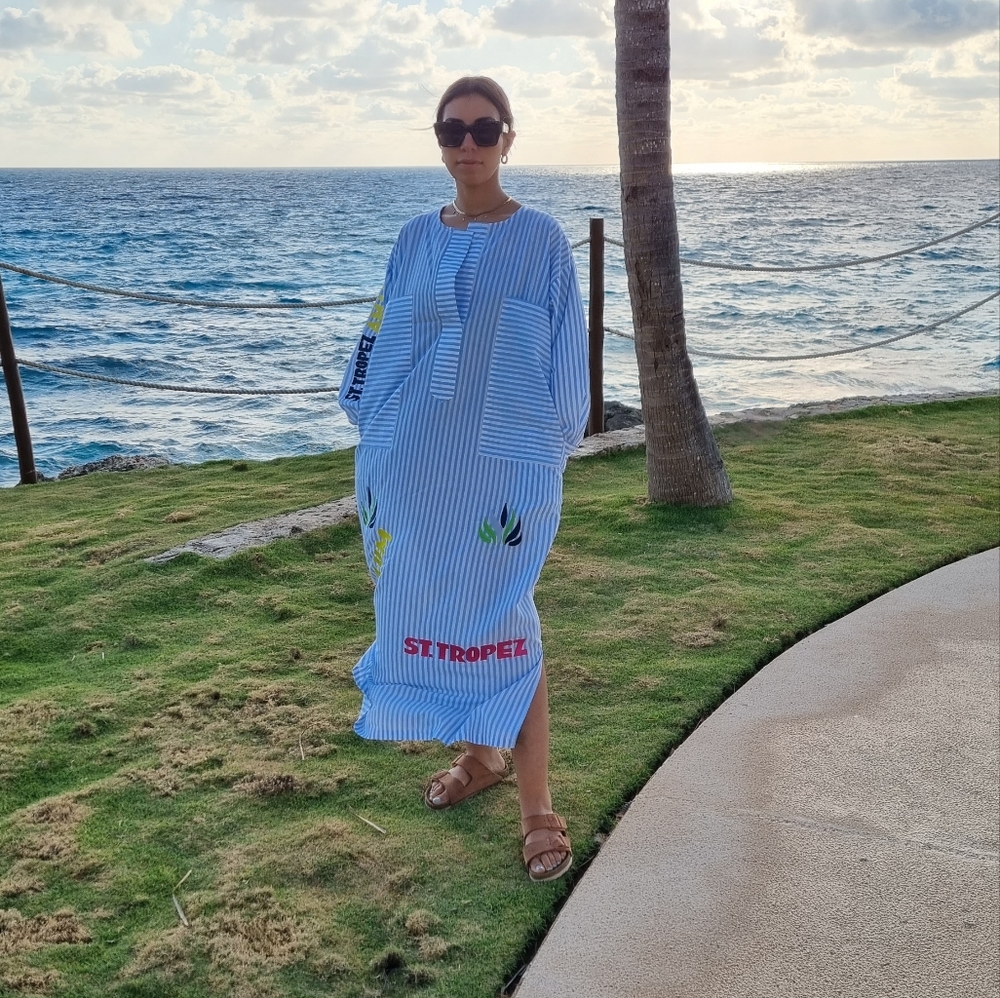 RESORT COLLECTION - shirt dress Tulum, St-Tropez